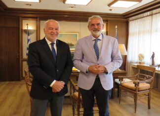 Τα προβλήματα της Δικαιοσύνης στο επίκεντρο συνάντησης των Γ. Φλωρίδη- Ι. Σαρμά