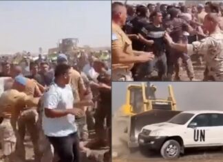 Βίντεο ντοκουμέντο: Τουρκοκύπριοι χτυπούν με μπουνιές και κλωτσιές τους άνδρες του ΟΗΕ