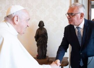 Ο Πάπας Φραγκίσκος συναντήθηκε με εκπροσώπους του Συμβουλίου των Δικηγορικών Συλλόγων της Ευρώπης (CCBE), για το κράτος δικαίου