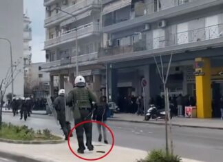 Θεσσαλονίκη: Αστυνομικός έχασε το όπλο του την ώρα των επεισοδίων – Τους ειδοποίησε… πολίτης