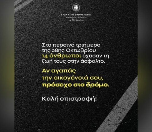 Αγωγές στο υπουργείο Μεταφορών λόγω SMS την 28η Οκτωβρίου για τα τροχαία