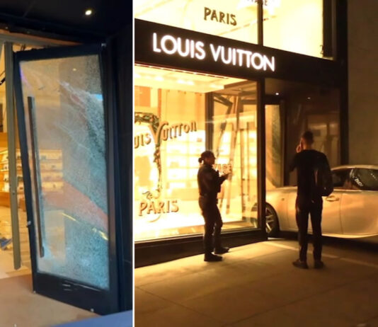 «Βούτηξαν» στη Louis Vuitton με αυτοκίνητο – Κινηματογραφική ληστεία με λεία εκατοντάδες χιλιάδες ευρώ στη Ρώμη