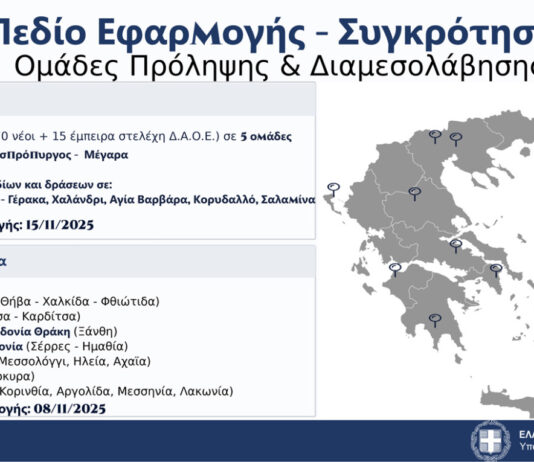 Ξεκινάει από αύριο η 24ωρη παρουσία αστυνομικών σε καταυλισμούς Ρομά – Οι 25 περιοχές