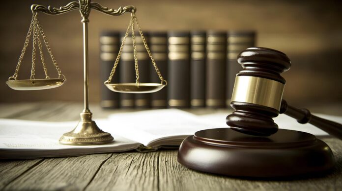 law-and-justice-featuring-symbols-like-a-gavel-scales-of-justice-and-legal-document-photo
